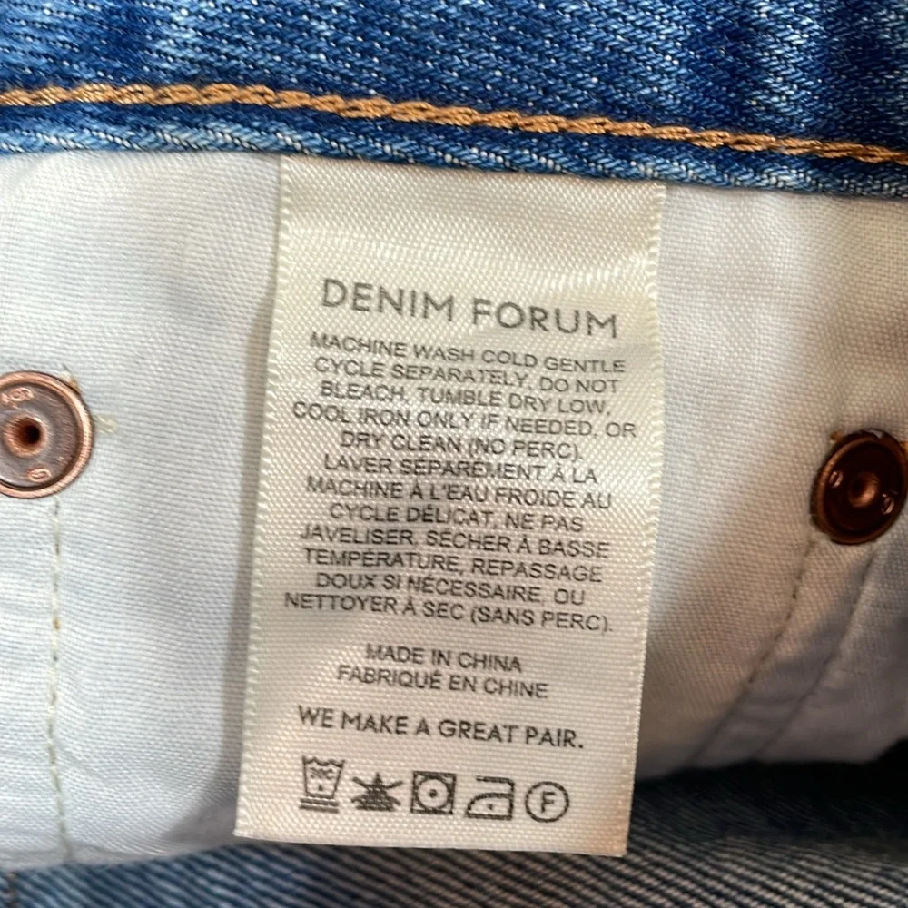 Aritzia Denim Forum Mia Jean Size 29 NWT High Rise Curve - Picture 14 of 16